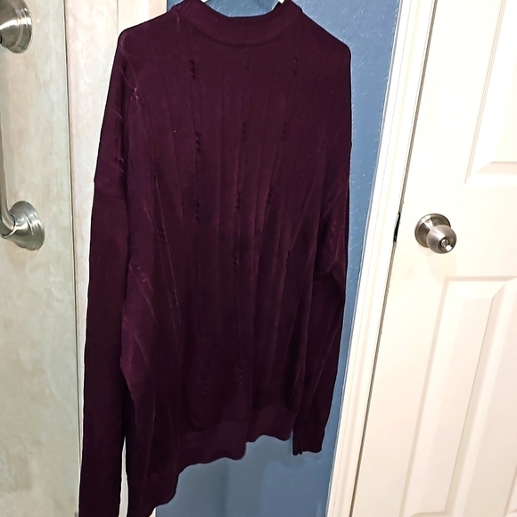 Pronto-Uomo Mens Maroon Pullover XL  excellent condition - Picture 6 of 7